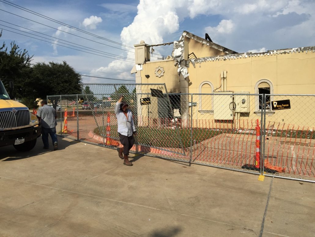 Viking Fence rental operations -- Texas field job